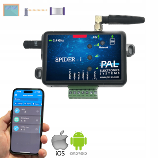 Profesionálny GSM/WiFi modulový ovládač Spider-i pre brány, závory a bránky